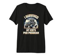 Sobreviví al Programa de doctorado de mi Hijo | Doctorado no Binario Camiseta Premium