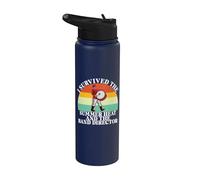 Sobreviví al Summer Heat y al Band Director Band Camp Stainless Steel Insulated Water Bottle