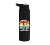 Sobreviví al Summer Heat y al Band Director Band Camp Stainless Steel Insulated Water Bottle