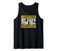 Sobreviví al trasplante de células Madre de mi Padre Camiseta sin Mangas