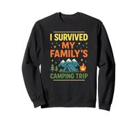 Sobreviví al Viaje de Campamento de mi Familia Vacaciones Divertidas Sudadera