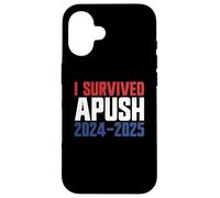 Sobreviví Apush 2024-2025 Ap US History Apush Carcasa para iPhone 16