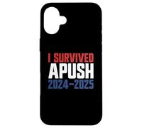 Sobreviví Apush 2024-2025 Ap US History Apush Carcasa para iPhone 16 Plus