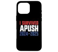 Sobreviví Apush 2024-2025 Ap US History Apush Carcasa para iPhone 16 Pro MAX