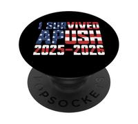 Sobreviví APUSH 2025-2026 AP Historia de EE. UU. Sobreviví a APUSH PopSockets PopGrip Adhesivo