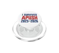 Sobreviví Apush 2025-2026 Ap Historia de EE. UU. Sobreviví a Apush PopSockets PopGrip para MagSafe