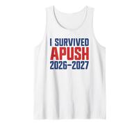 Sobreviví Apush 2026-2027 Ap Historia de EE. UU. Sobreviví a Apush Camiseta sin Mangas