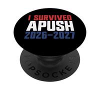 Sobreviví APUSH 2026-2027 AP Historia de EE. UU. Sobreviví a APUSH PopSockets PopGrip Adhesivo