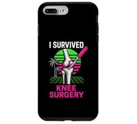 Sobreviví Cirugía de Rodilla Divertido Hombres Paciente Recuperación Carcasa para iPhone 7 Plus/8 Plus