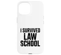 Sobreviví el Humor de graduación de la Facultad de Derecho para Abogados Carcasa para iPhone 15