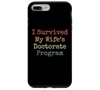 Sobreviví el Programa de doctorado de mi Esposa Marido Divertido Carcasa para iPhone 7 Plus/8 Plus