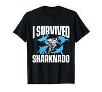 Sobreviví Sharknado - Amante de los tiburones Biólogo Marino Océano Camiseta