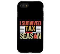 Sobreviví Tax Season Sobreviviente Día de Impuestos Retro Vintage Carcasa para iPhone SE (2020) / 7/8