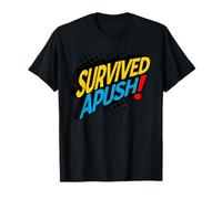 Sobrevivido Apush 2026 Divertido Ap US Historia Examen Sobreviviente Humor Camiseta