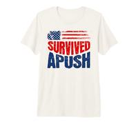 Sobrevivido Apush 2026 Divertido Ap US Historia Examen Sobreviviente Humor Camiseta Premium