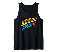 Sobrevivido Apush 2026 Divertido Ap US Historia Examen Sobreviviente Humor Camiseta sin Mangas