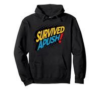 Sobrevivido Apush 2026 Divertido Ap US Historia Examen Sobreviviente Humor Sudadera con Capucha