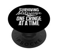 Sobreviviendo a la adolescencia un Encogimiento a la Vez Adolescente PopSockets PopGrip Adhesivo