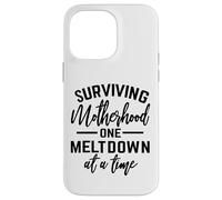Sobreviviendo a la Maternidad un colapso a la Vez Dicho Divertido Carcasa para iPhone 14 Pro MAX
