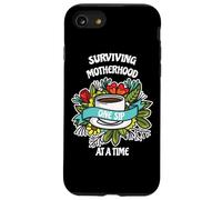 Sobreviviendo a la Maternidad un sorbo a la Vez Amante del café Carcasa para iPhone SE (2020) / 7/8