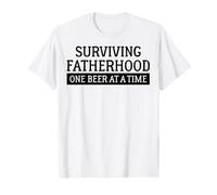 Sobreviviendo a la paternidad Una cerveza a la vez Papá Papa Pops Dada Camiseta