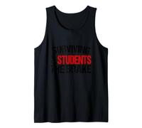 Sobreviviendo a los estudiantes conductores diariamente Camiseta sin Mangas