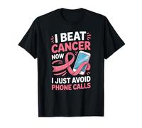 Sobreviviente de cáncer de Mama Cinta Rosa Antisocial Introvertido Camiseta