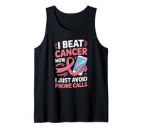 Sobreviviente de cáncer de Mama Cinta Rosa Antisocial Introvertido Camiseta sin Mangas