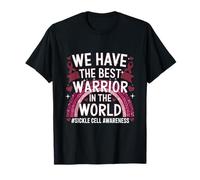 Sobreviviente de células falciformes Mejor guerrero del mundo Anemia Camiseta