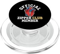 Sobreviviente de cirugía a corazón Abierto Miembro del Zipper Club PopSockets PopGrip para MagSafe