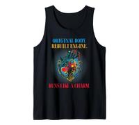 Sobreviviente de cirugía a corazón Abierto Motor reconstruido Funciona como un Encanto Camiseta sin Mangas