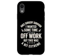 Sobreviviente de cirugía de Rodilla Quería un Tiempo Libre del Trabajo, Pero Esto Carcasa para iPhone XR