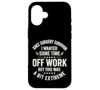 Sobreviviente de cirugía de Rodilla Quería un Tiempo Libre del Trabajo, Pero Esto Carcasa para iPhone 16