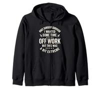 Sobreviviente de cirugía de Rodilla Quería un Tiempo Libre del Trabajo, Pero Esto Sudadera con Capucha
