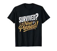 Sobreviviente De Enfermería Oficialmente con Pin Pinning Camiseta