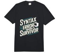 Sobreviviente de Error de sintaxis - Programador Divertido del codificador de Software Comfort Colors Adult Heavyweight T-Shirt