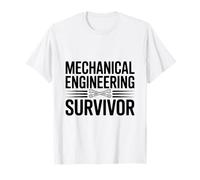 Sobreviviente de ingeniería mecánica Divertido para Ingenieros Camiseta