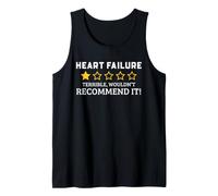 Sobreviviente de insuficiencia cardíaca Humor Recuperación cardíaca Conciencia Camiseta sin Mangas