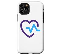 Sobreviviente del Suicidio No estás Solo Prevención Heart Beat Luv Carcasa para iPhone 11 Pro
