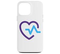 Sobreviviente del Suicidio No estás Solo Prevención Heart Beat Luv Carcasa para iPhone 13 Pro MAX