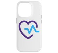 Sobreviviente del Suicidio No estás Solo Prevención Heart Beat Luv Carcasa para iPhone 14 Pro