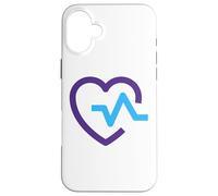 Sobreviviente del Suicidio No estás Solo Prevención Heart Beat Luv Carcasa para iPhone 16 Plus