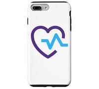 Sobreviviente del Suicidio No estás Solo Prevención Heart Beat Luv Carcasa para iPhone 7 Plus/8 Plus