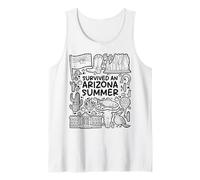 Sobrevivió a un Campeón de Arizona Summer - Desert Heat Camiseta sin Mangas