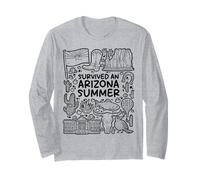 Sobrevivió a un Campeón de Arizona Summer - Desert Heat Manga Larga