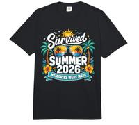 Sobrevivió al Verano de 2026, Haciendo Que los Recuerdos pierdan la Cordura Comfort Colors Adult Heavyweight T-Shirt
