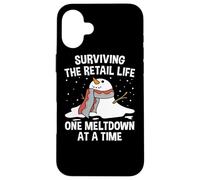 Sobrevivir a la Vida minorista Una fusión a la Vez Divertido Carcasa para iPhone 16 Plus