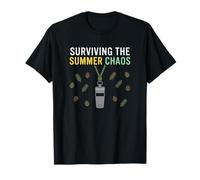 Sobrevivir al Caos de Verano Consejero del Campamento Camiseta