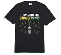Sobrevivir al Caos de Verano Consejero del Campamento Comfort Colors Adult Heavyweight T-Shirt