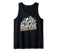 Sobrevivir Bushcraft Hobby Bushcrafting Supervivencia Camiseta sin Mangas